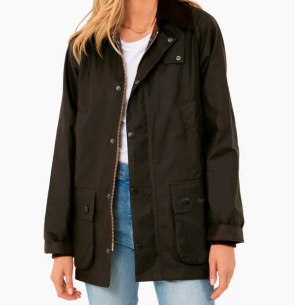 Barbour original tartan women’s jacket in OLIVE